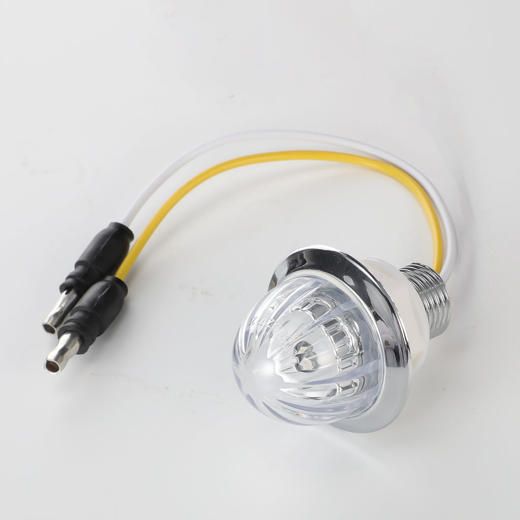 Partsam  LED Mini Watermelon Lights With 2 plugs-Amber
