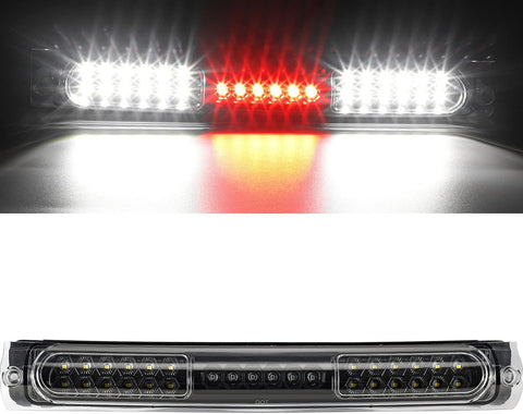 Image of Ford F150 3rd Brake Light High Mount Stop Light 97-03/2004 F150 Heritage Third Brake Light LED Rear Cab Roof Center Mount Brake Stop Tail Cargo Light Lamp