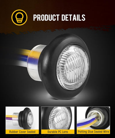 Image of details of partsam led lights
