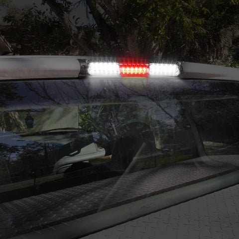 Image of Ford F150 3rd Brake Light High Mount Stop Light 97-03/2004 F150 Heritage Third Brake Light LED Rear Cab Roof Center Mount Brake Stop Tail Cargo Light Lamp