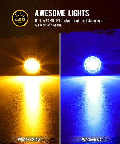 Image of dual color led  lights