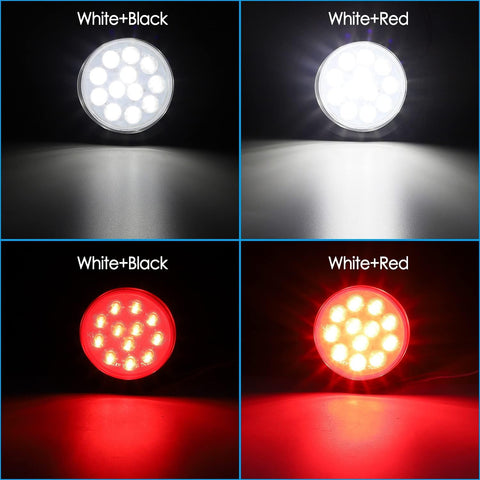Image of partsam red/white led lights