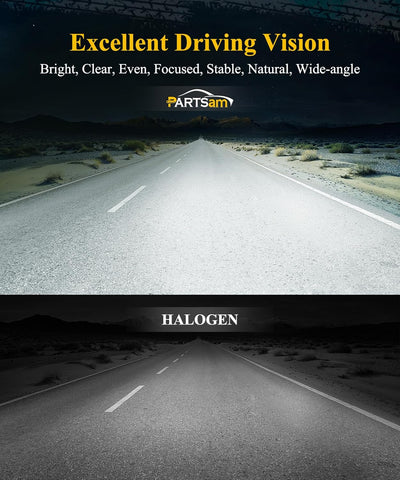 Image of Partsam Full LED Headlights Assembly Compatible with 2009-2018 Ram 1500 2500 3500, DOT Approved Dual Projector Assembly Pair with Start Animation DRL Sequential Turn Signal Hi/Low Beam 6500K 12V IP67