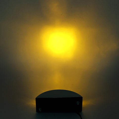 Image of Partsam 6x 4-4/5 inch Rectangular Chrome Armored Clearance & Side Marker Light 12 LED Amber