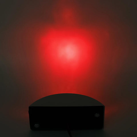 Image of Partsam 4x Red Sealed Chrome Armored LED Trailer Clearance and Side Marker Light 12 LED