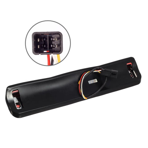 Image of Partsam High Mount Led 3rd Brake Light Red Replacement for Silverado and Sierra 1994-1999 C/K 1500 2500 3500 Rear Top Roof Cab Center Mount Third Brake Light Stop Tail Cargo Light Lamps