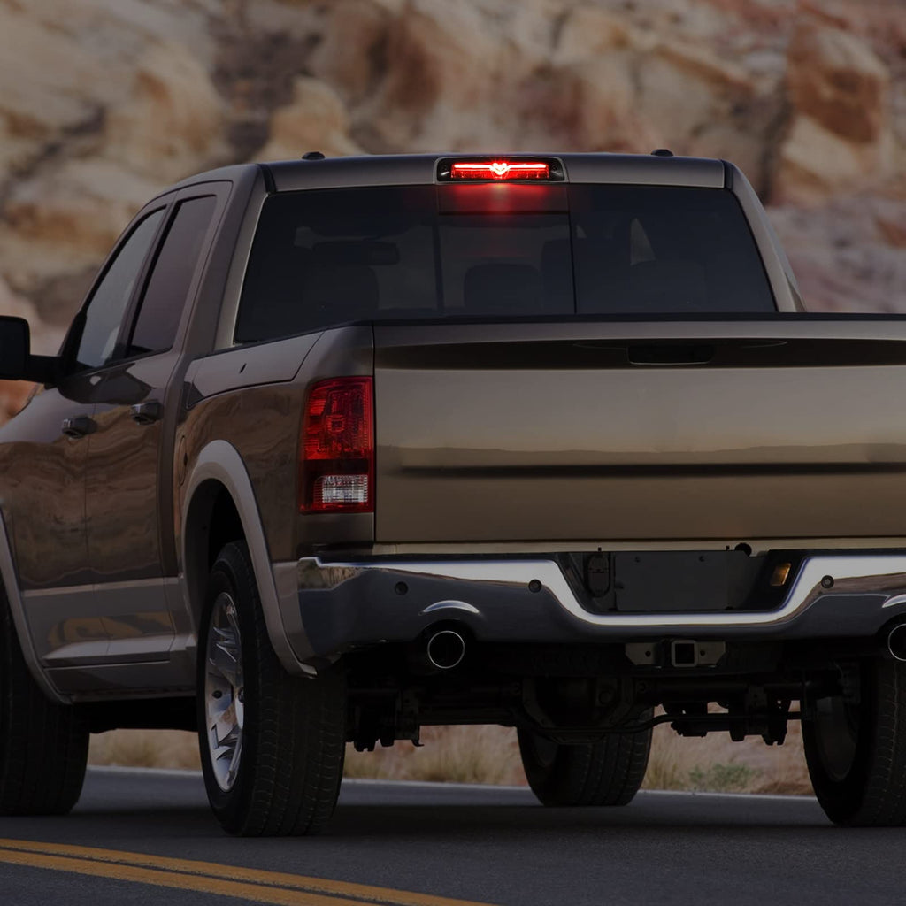 Partsam Third Brake Light Replacement for 2009-2017 Dodge Ram