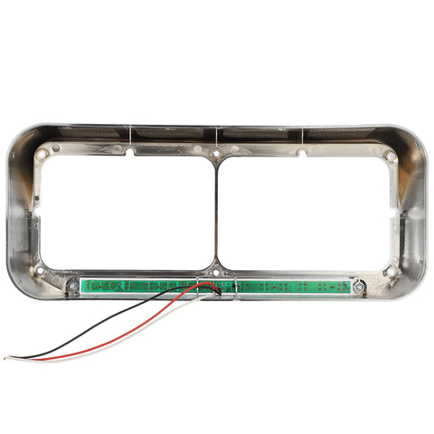 Image of Partsam 2x Headlight Bezels for Kenworth Peterbilt Western Star Freightliner Semi Trucks