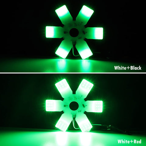 Image of Partsam LED Air Cleaner Light for Peterbilt Kenworth Freightliner (Green)