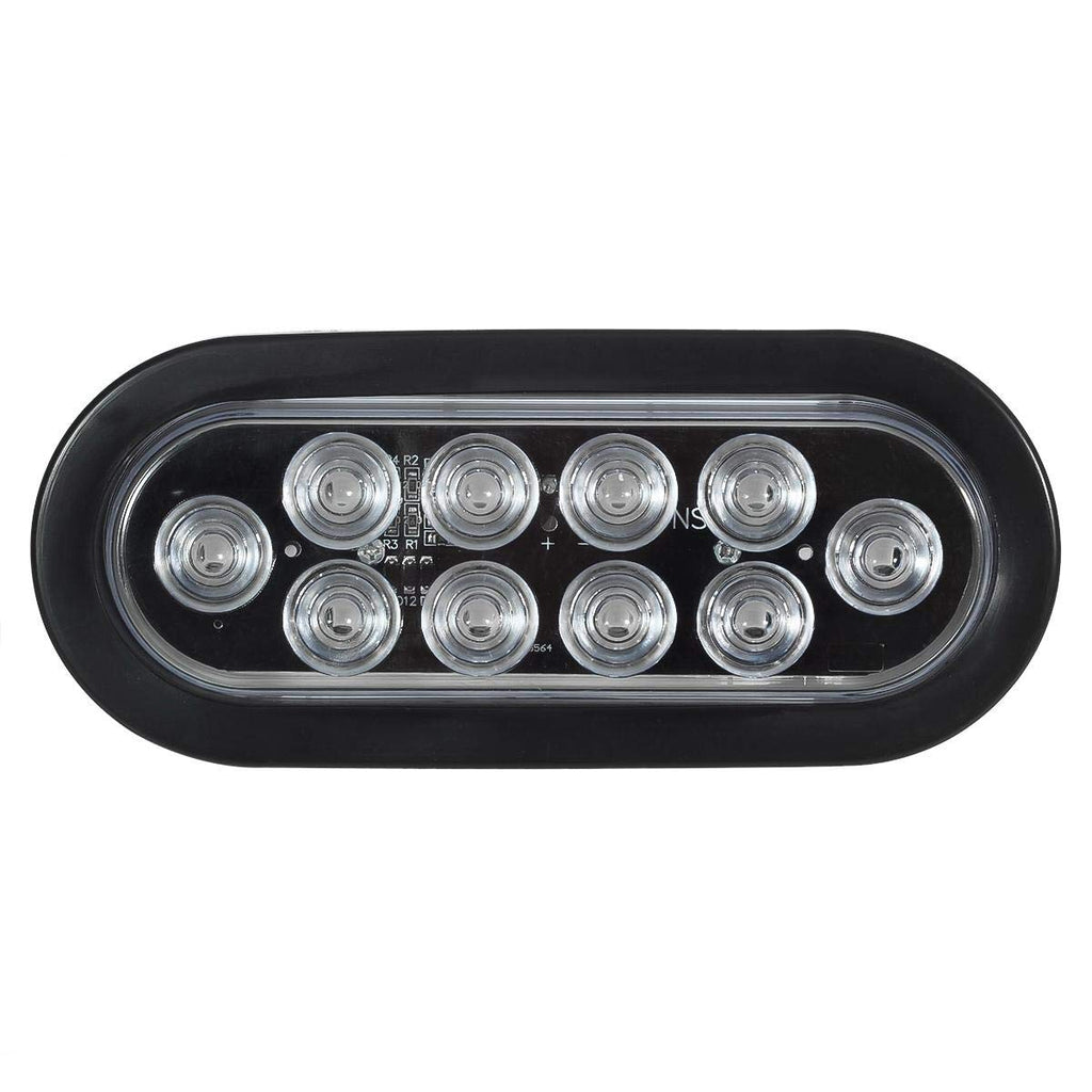 6 Inch Oval Red Led Trailer Tail Lights for RV Trucks