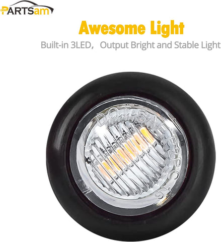Image of trailer marker lights
