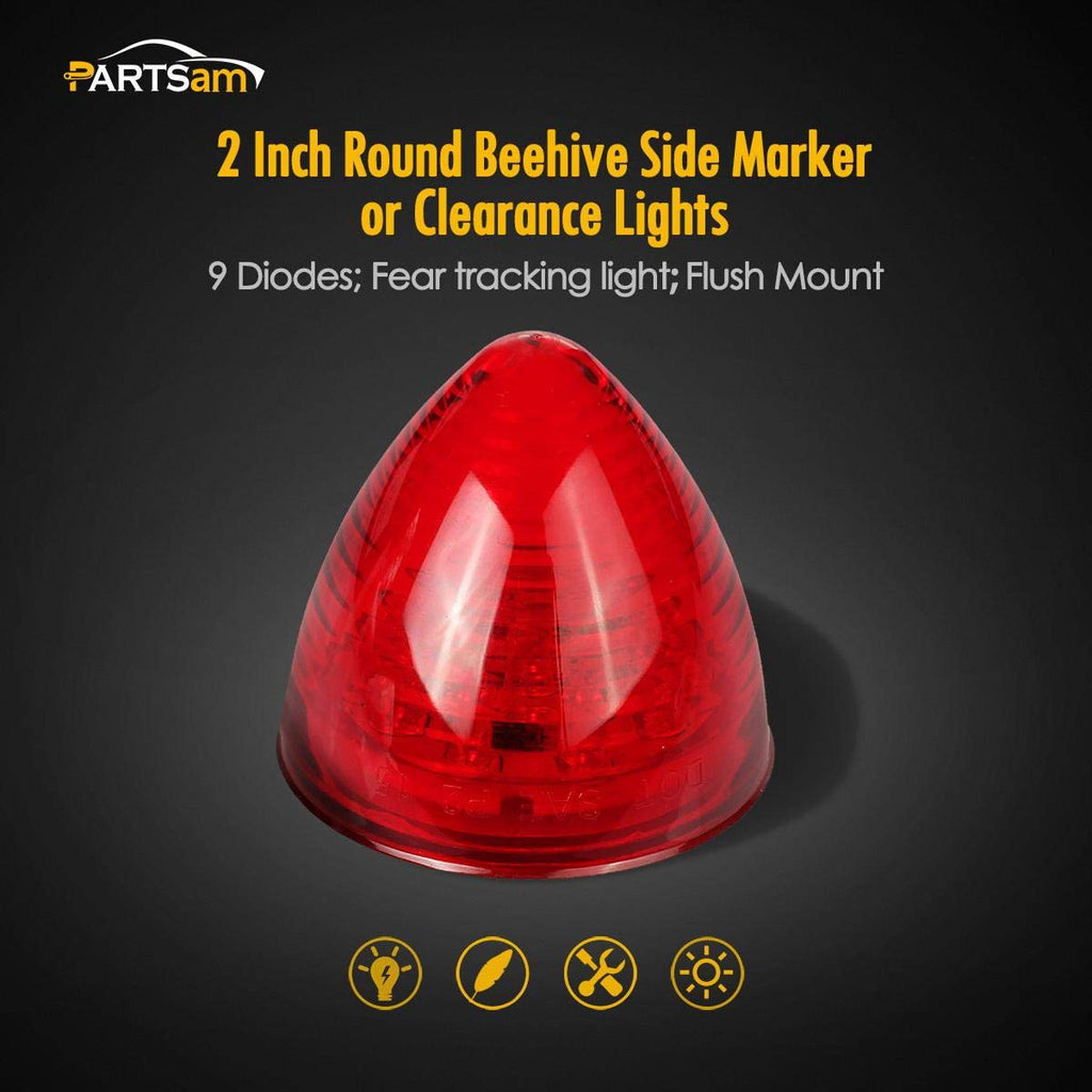 2 inch round clearance lights