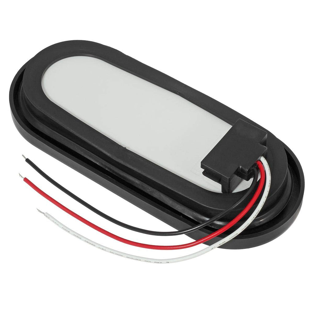6 Inch Oval Red Led Trailer Tail Lights for RV Trucks