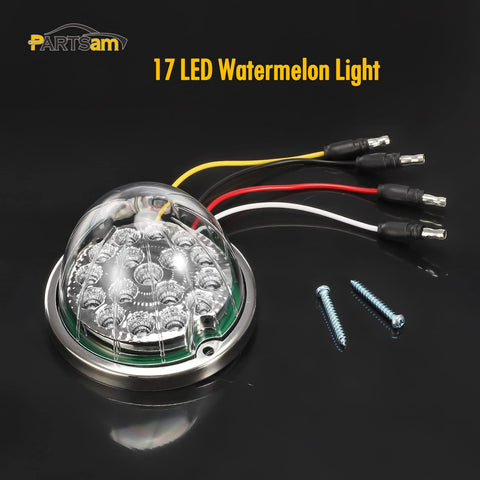 Image of Partsam Side Marker Lights for Freightliner Kenworth Peterbilt