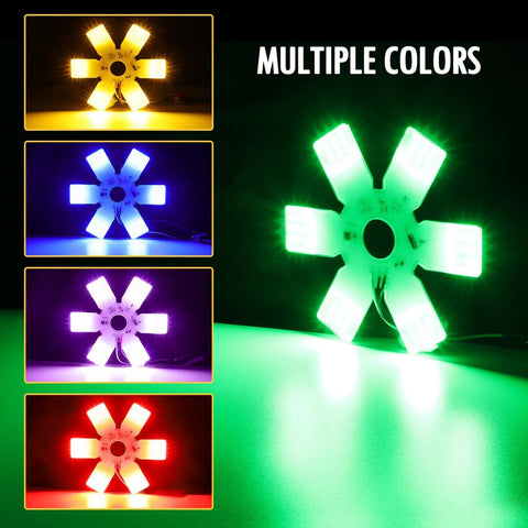 Image of Partsam LED Air Cleaner Light for Peterbilt Kenworth Freightliner (Green)