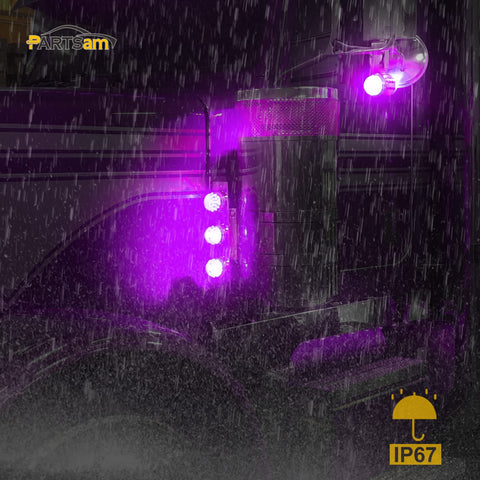 Image of Partsam Dual Revolution Amber Turn Signal and Marker