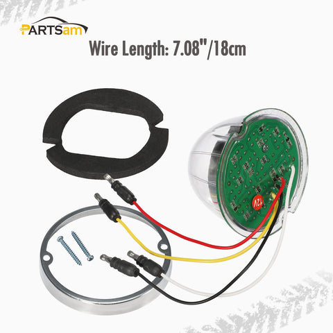 Image of Partsam Led Watermelon Light for Semi Truck Freightliner Kenworth Peterbilt