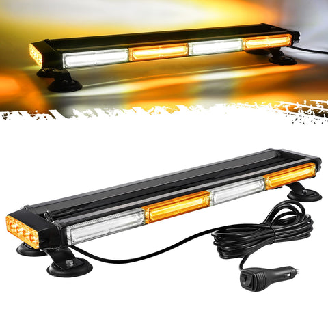 Image of Partsam Double Side Hazard Warning Beacon Safety Police Lights