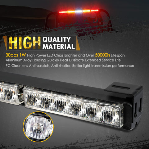 Image of Partsam 30" Light Bar for Offroad,UTV, ATV, RZR, Polaris, 4x4, Trucks