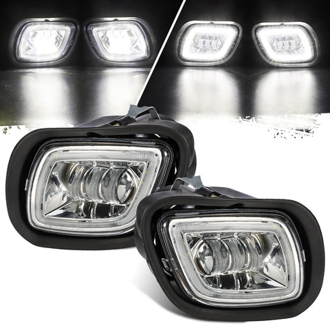 Image of Partsam Led Fog Lights Lamps for Freightliner Cascadia 2008-2017