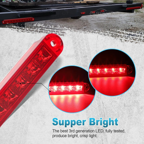 Image of Red led lights