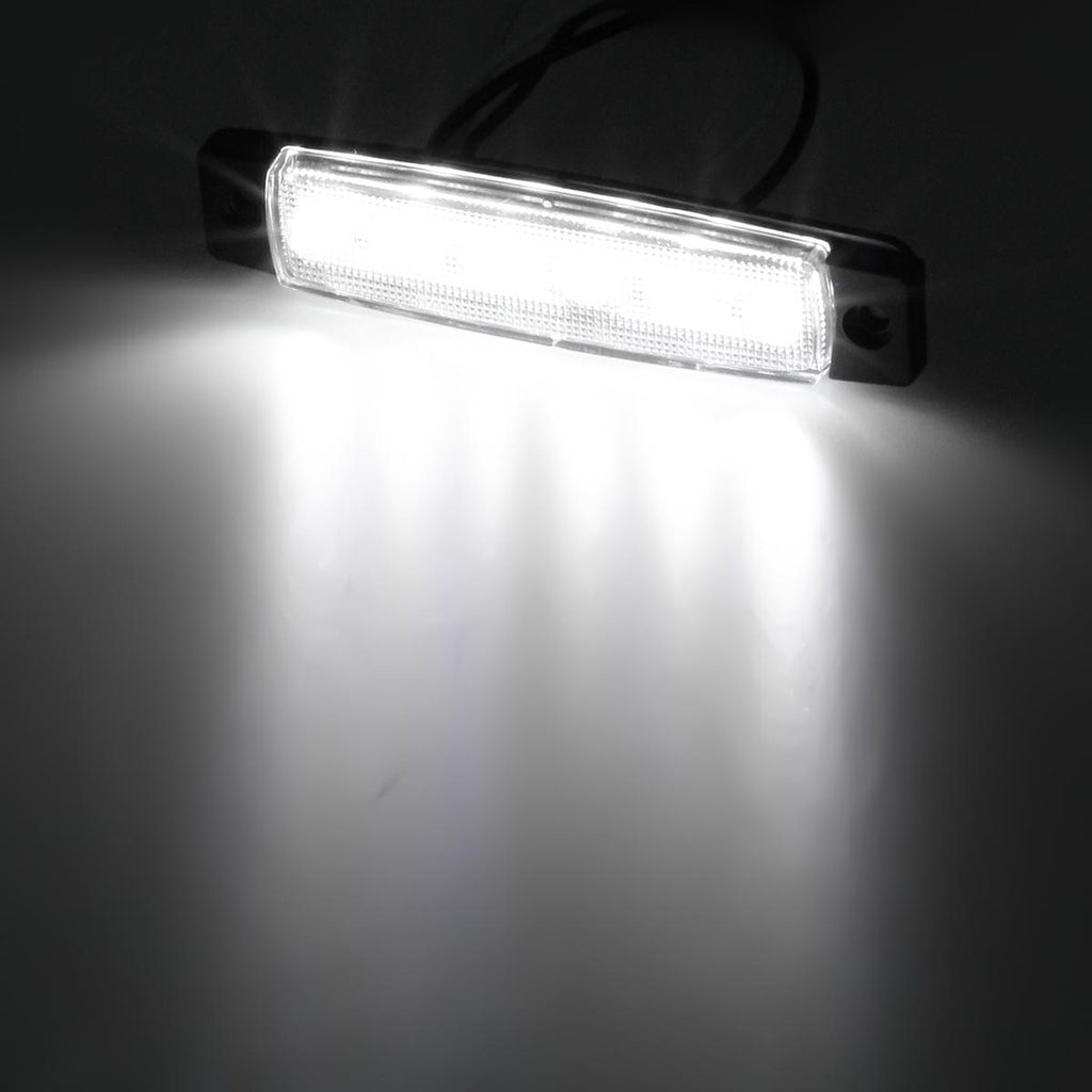white trailer lights