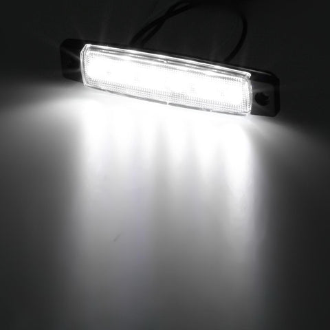 Image of white trailer lights