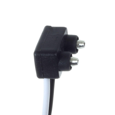 Image of Partsam (10) Marker/Clearance Light 2 Prong Pigtails & Rubber Grommets