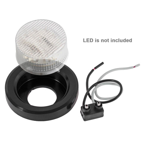 Image of Partsam (10) Marker/Clearance Light 2 Prong Pigtails & Rubber Grommets