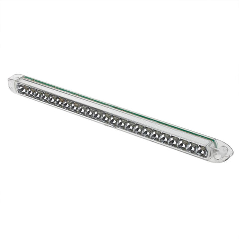 Image of Partsam 2PCS 17" White 23LED Surface Mount Truck Reverse Backup Tail Light Bars Waterproof