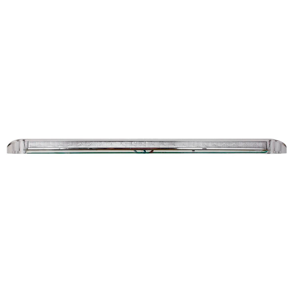 Partsam 2PCS 17" White 23LED Surface Mount Truck Reverse Backup Tail Light Bars Waterproof