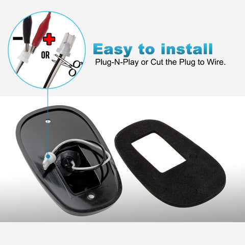 Image of Partsam LED Cab Lights 5PCS Smoke Cab Marker Roof Running Lights Top White 9 LED Assembly Replacement for Dodge Ram 1500 2500 3500 4500 5500 2003-2018 Pickup Trucks RVs