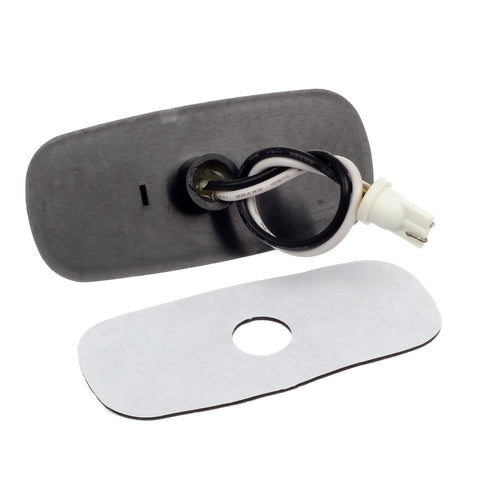 Image of Partsam 2x Amber + 2x Red LED Fender Marker Replacement For DODGE 2003-2009 RAM 3500, Smoked Lens LED Fender Bed Side Marker Lights Set Assembly Replacement For Dodge RAM 2500 3500 HD Trucks