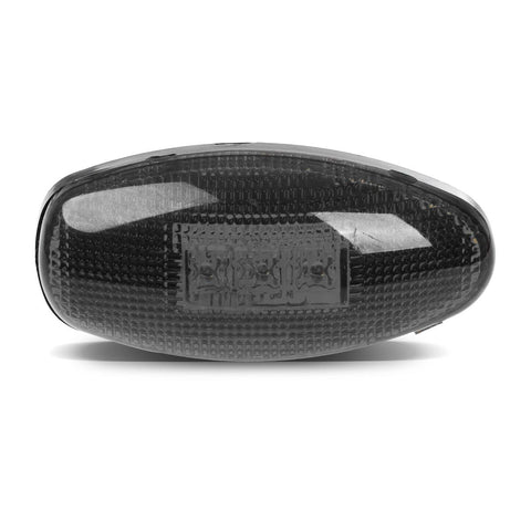 Image of Partsam Dually LED Fender Bed Side Marker Lights Set Smoke Lens Replacement For Silverado and Sierra 1999-2013 Dually 2500 3500 HD Dual Wheeler Trucks (2 x Amber, 2 x Red)