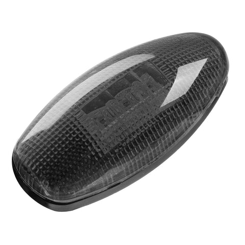 Image of Partsam Dually LED Fender Bed Side Marker Lights Set Smoke Lens Replacement For Silverado and Sierra 1999-2013 Dually 2500 3500 HD Dual Wheeler Trucks (2 x Amber, 2 x Red)