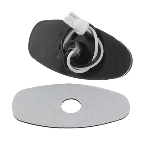 Image of Partsam Dually LED Fender Bed Side Marker Lights Set Smoke Lens Replacement For Silverado and Sierra 1999-2013 Dually 2500 3500 HD Dual Wheeler Trucks (2 x Amber, 2 x Red)