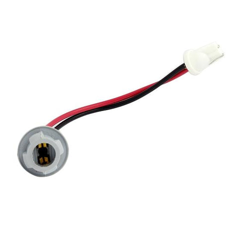 Image of Partsam 5Pcs Amber Cab Marker Light Covers Replacement for F150 F250 F350 Top Roof Clearance Running Lights Lens 1980-1997 Super Duty Pickup Trucks with Base and T10 Sockets Pigtails(w/o Bulbs)