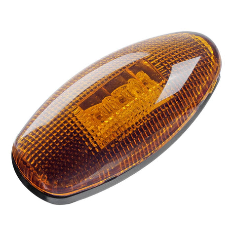 Image of Partsam 4Pcs LED Fender Bed Side Marker Lights Set Replacement for Sierra and Silverado Dually 2500 3500 HD Dual Wheeler Trucks 1999-2013 w/ T10 Plug (2X Amber + 2X Red)