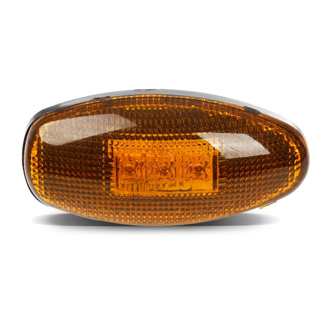 Image of Partsam 4Pcs LED Fender Bed Side Marker Lights Set Replacement for Sierra and Silverado Dually 2500 3500 HD Dual Wheeler Trucks 1999-2013 w/ T10 Plug (2X Amber + 2X Red)