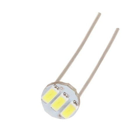 Image of Partsam 20Pcs 4.7mm-12v Car White Mini Bulbs Lamps Indicator Cluster Speedometer Backlight Lighting