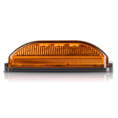 Image of Partsam 2PCS 3 LED Truck Trailer Front Rear LED Side Marker Lights indicator Lamp Sealed & Waterproof Surface Mounted Installation Amber 3.9"