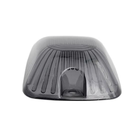 Image of Partsam 5pcs Smoke Cab Maker 264159BK Roof Running Light Cover Base + 5X Amber T10 194 168 5050 LED Light Bulbs Compatible with / C1500 C2500 C3500 K1500 K2500 K3500 1988-2002 Pickup Trucks