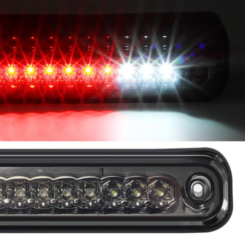 Image of Partsam High Mount Stop Light Third 3rd Brake Light Replacement for Silverado/C10 C/K 1500 2500 3500 and Sierra C/K 1500 2500 3500 1988 to 1998 Rear Center Cab Top Roof Tail Light Cargo Lamp (Smoke)