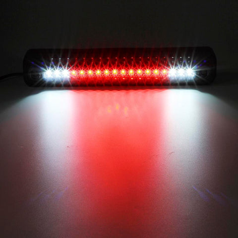 Image of Partsam High Mount Stop Light Third 3rd Brake Light Replacement for Silverado/C10 C/K 1500 2500 3500 and Sierra C/K 1500 2500 3500 1988 to 1998 Rear Center Cab Top Roof Tail Light Cargo Lamp (Smoke)