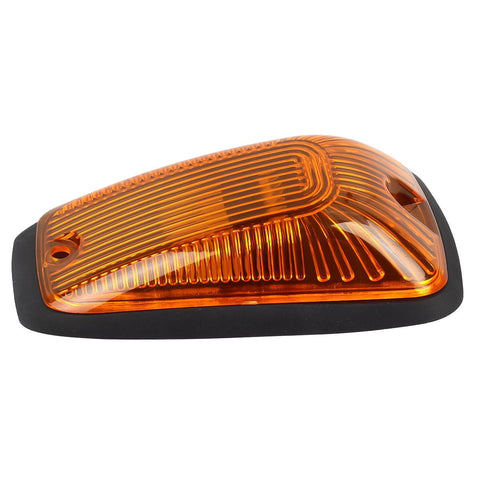 Image of Partsam 5X Cab Roof Marker Amber Cover 264159AM + 5X Base Compatible with C1500 C2500 C3500 K1500 K2500 K3500 1988 1989 1990 1991 1992 1993 1994 1995 1996 1997 1998 1999 2000 2001 2002