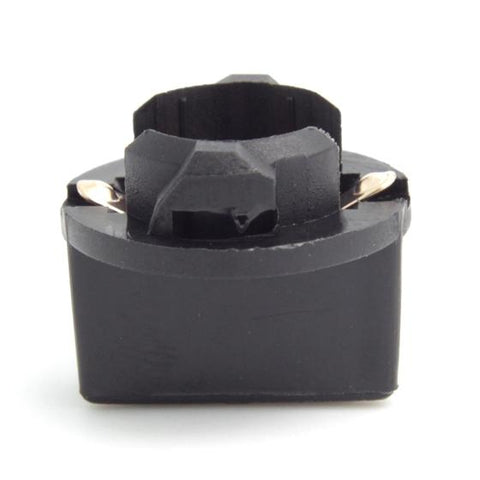 Image of Partsam T10 194 168 Dash Instrument Blue LED Light Bulbs Bright Panel Gauge Cluster Dashboard LED Light Bulbs 10Pcs/Set with Twist Lock Sockets