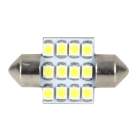 Image of Partsam 31mm 4Pcs White LED Light Bulbs Error Free Canbus DE3021 3175 for Interior Lights Map Dome Door Courtesy Light Bulbs