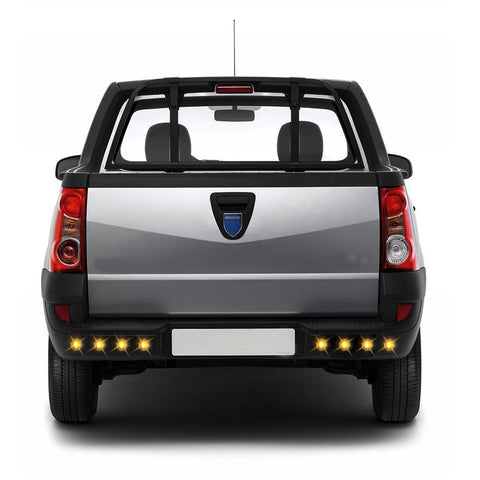 Image of Partsam 20x Amber Side Marker Light Clearance Light LED Amber with Plug, Sealed Mini Round 3/4" Inch Trailer Truck Led Marker Lights w Rubber Grommet Hot Spot