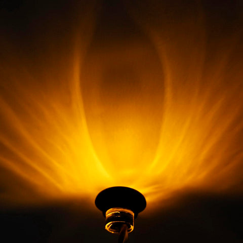 Image of Partsam 10x 3/4inch Clear Lens Amber Yellow Round Led Lights Trailer Marker High Low Brightness 3SMD, 3/4inch Led Trailer Clearance, side Marker Lights, turn signal and running lamp