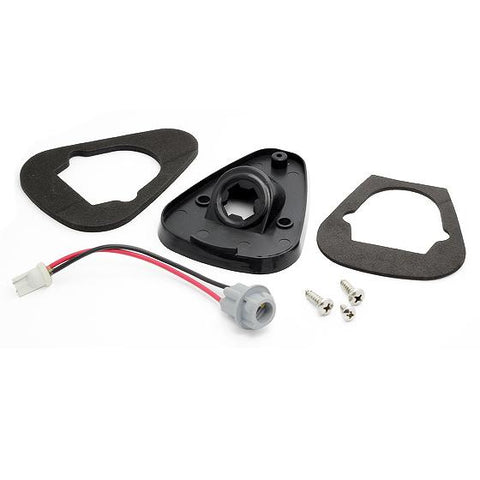 Image of Partsam 5X Black Smoke Lens Cab Roof Marker Running Lamps w/White LED Lights Compatible with Ford F150 F250 F350 F450 F550 F650 F750 E150 E250 E350 E450 1999-2016 Super Duty Pickup Trucks